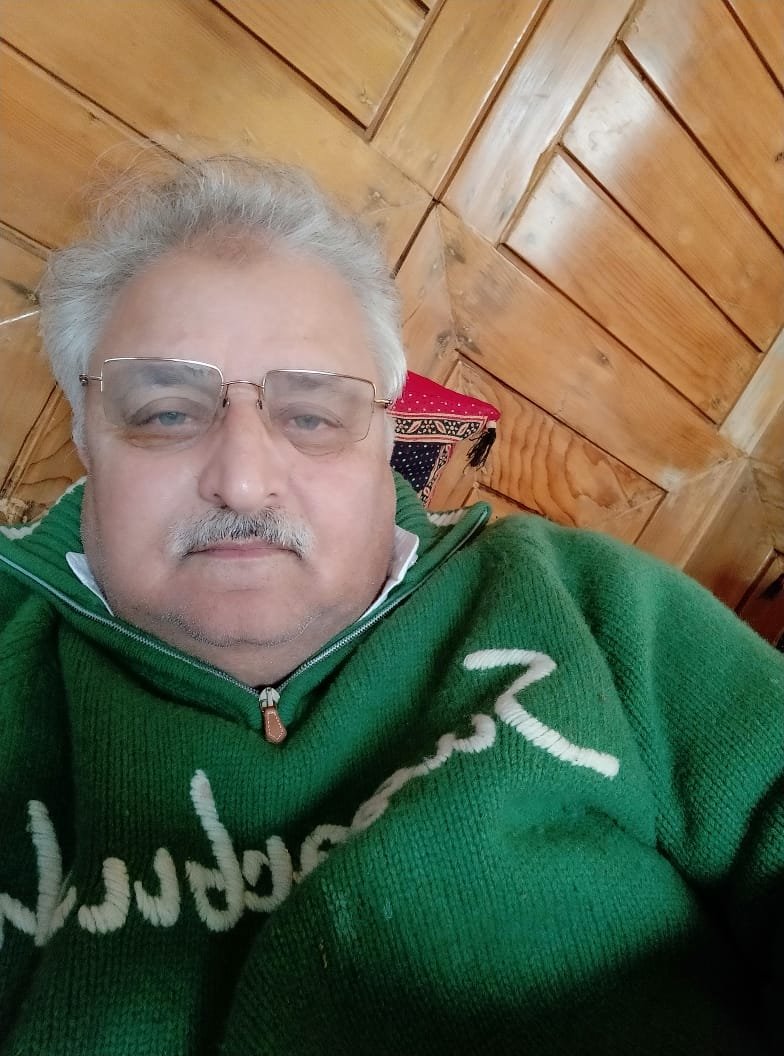 Farooq Ahmed Wani, sole survivor of the Gowkadal Massacre, at his residence in Kashmir. 